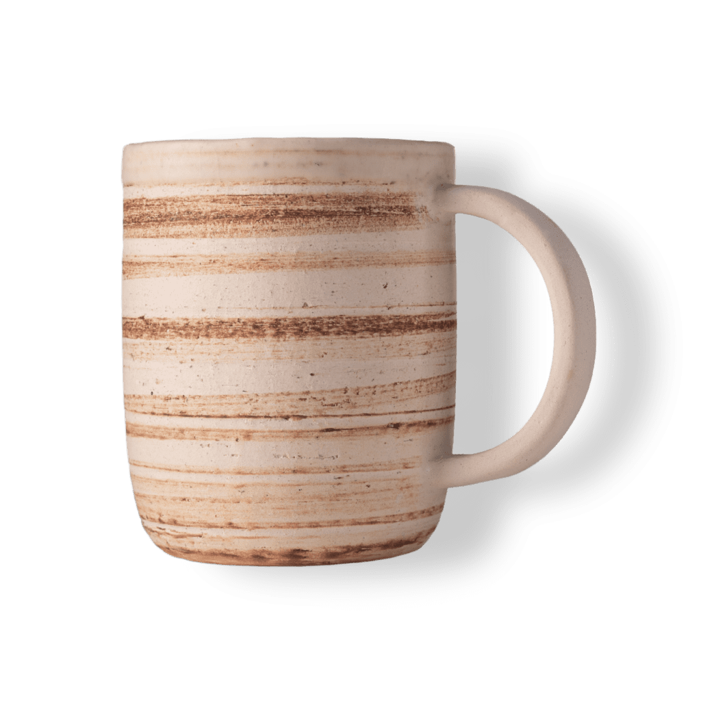 GOMO-COFFEE MUGS | MUD BROWN | SET OF 2