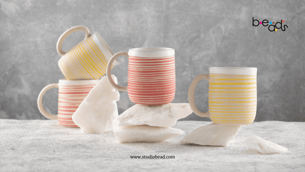 Gomo, handmade ceramic coffee mugs from BEADS