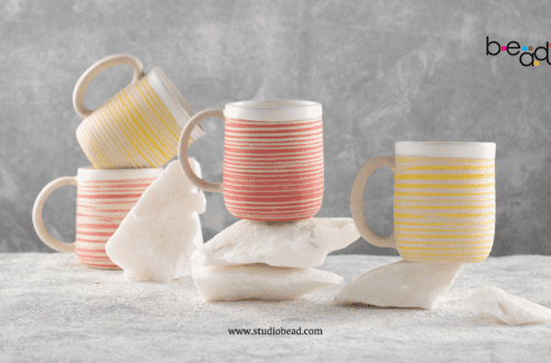 Gomo, handmade ceramic coffee mugs from BEADS