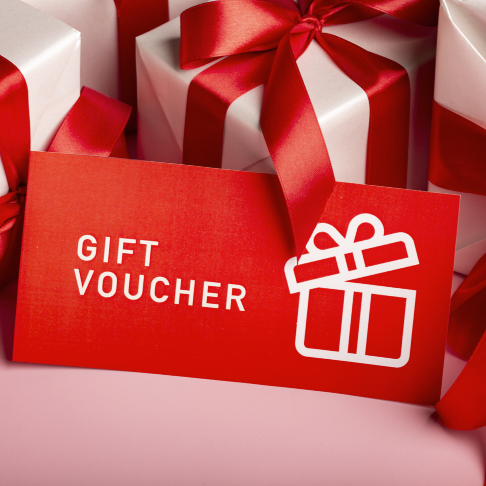 beautiful gift voucher with decoration