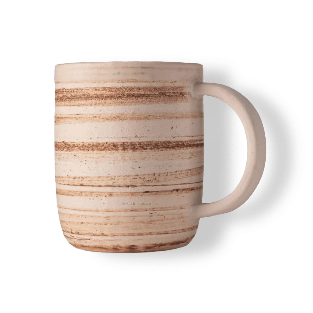 GOMO-COFFEE MUGS | MUD BROWN | SET OF 2