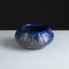 EMBER LAPIS FACETED BOWL