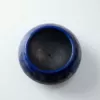 EMBER LAPIS FACETED BOWL 4