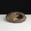 SLEEPING PANGOLIN BRONZE SCULPTURE 1