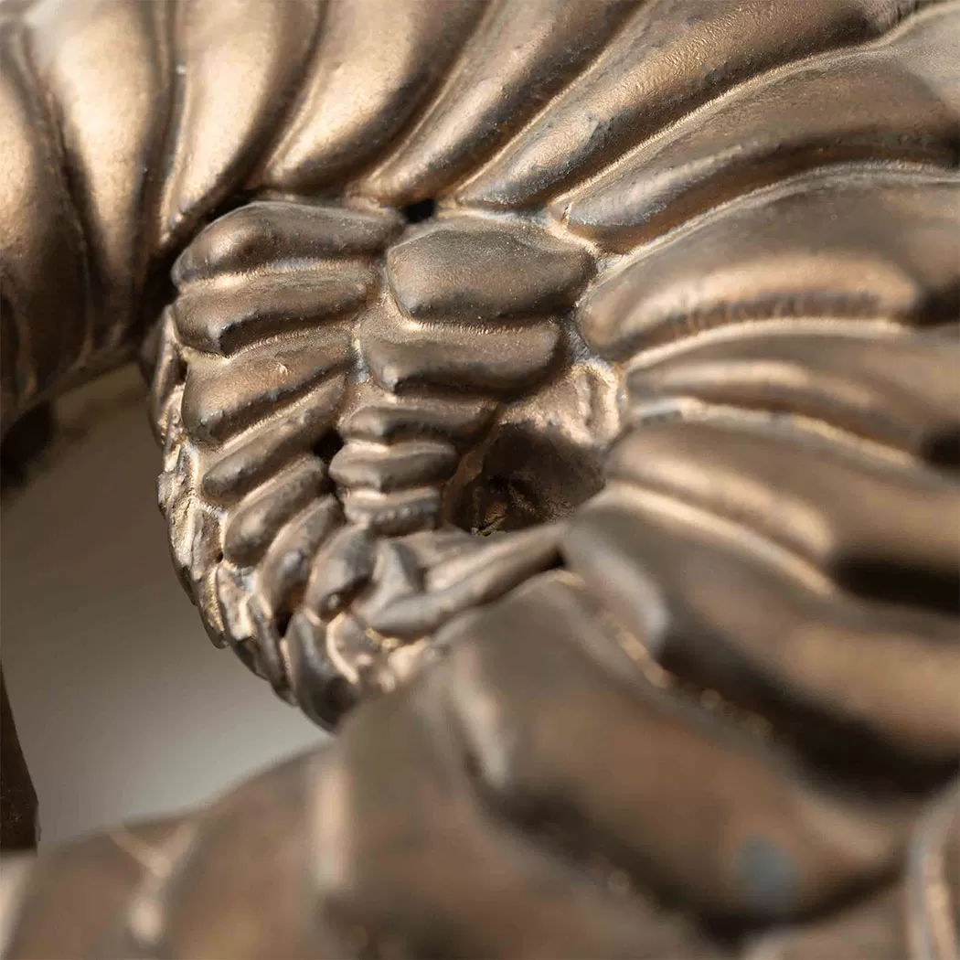 SLEEPING PANGOLIN BRONZE SCULPTURE 7
