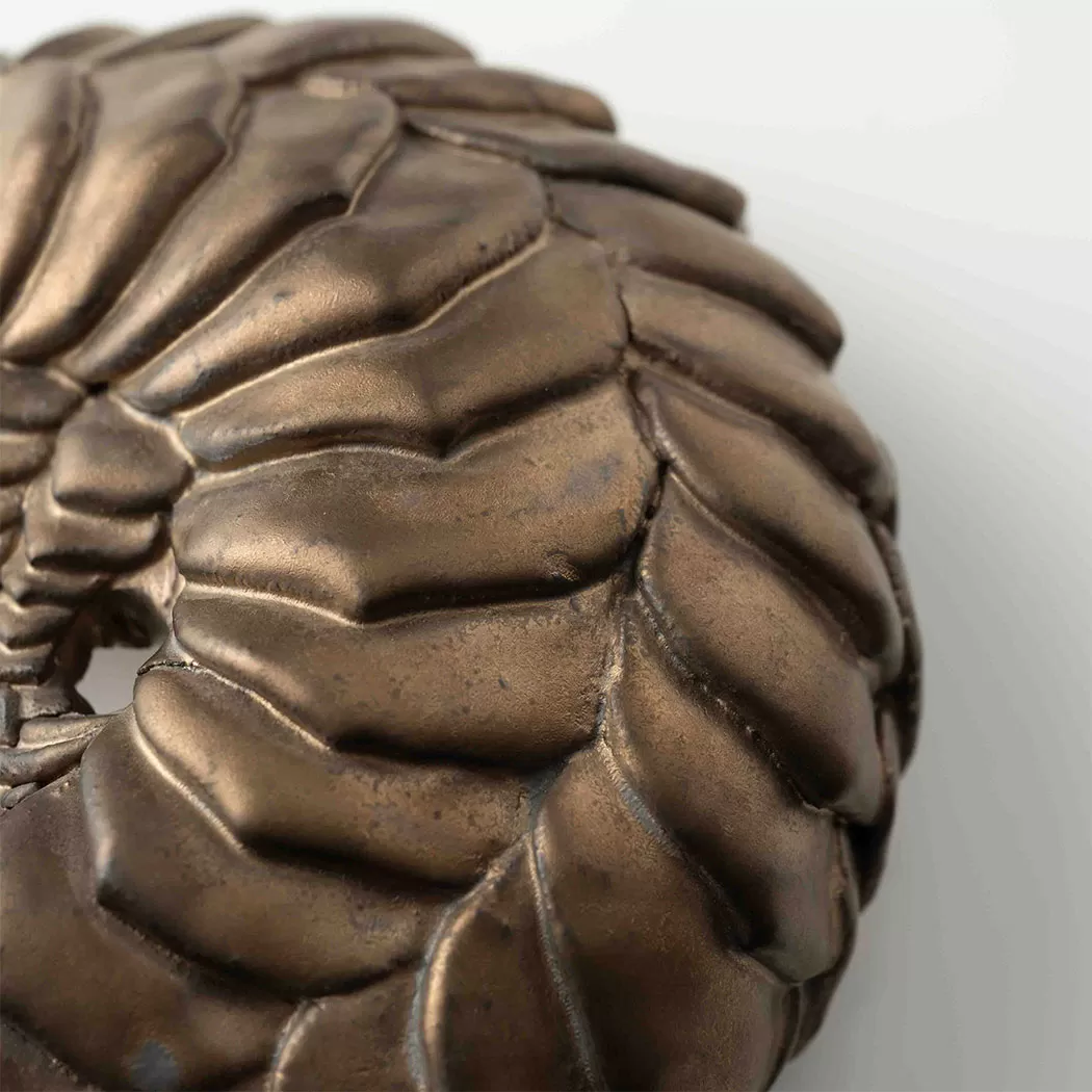 SLEEPING PANGOLIN BRONZE SCULPTURE 8