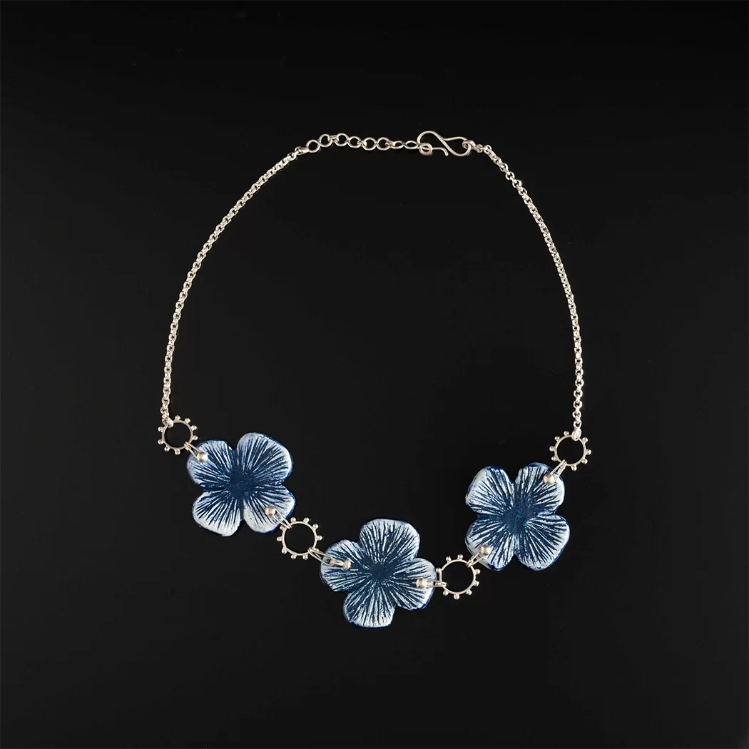 aparajita choker blue 5